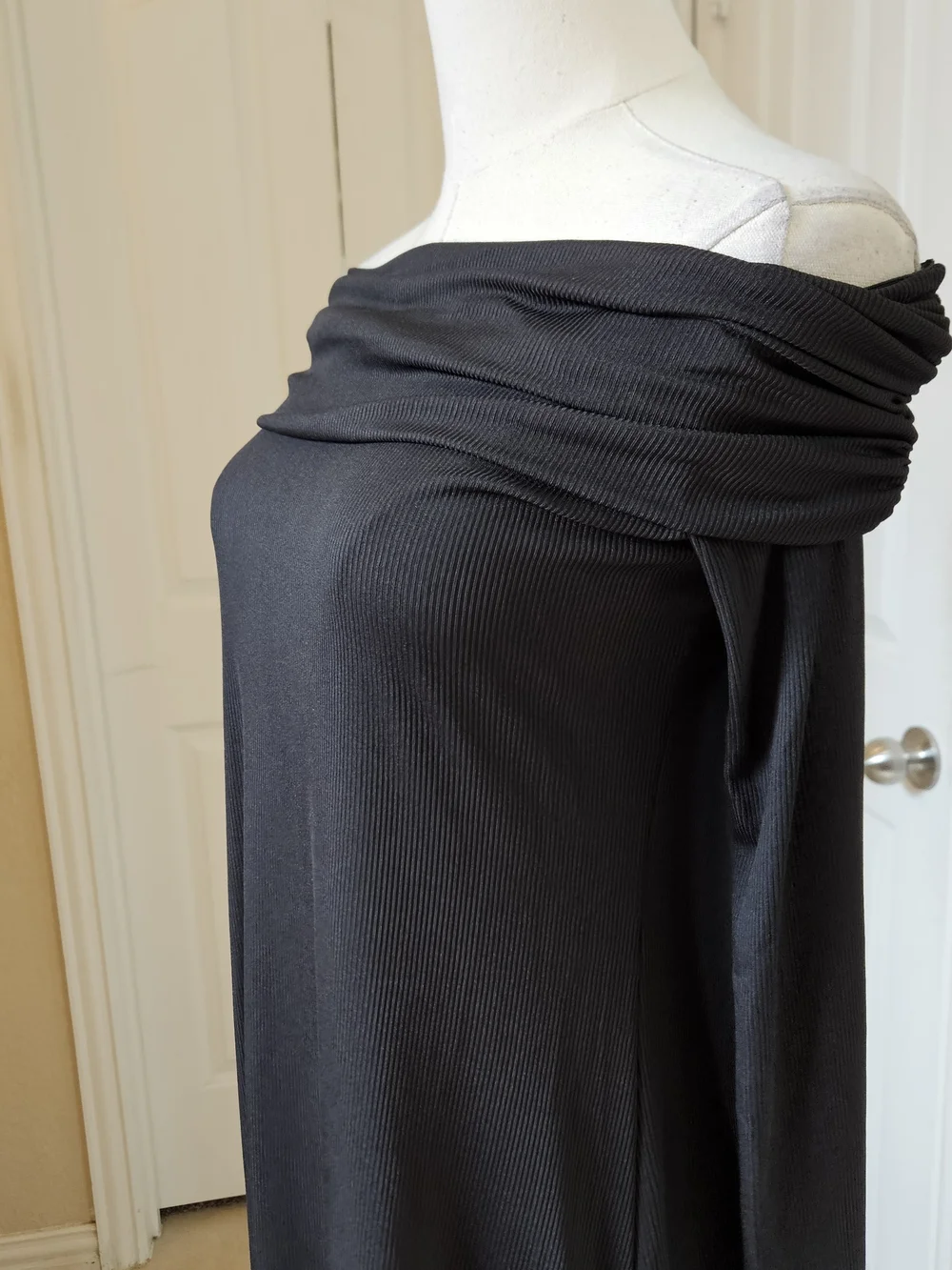 Killstar Ribbed Off-Shoulder Asymmetrical Top Or Dress – Size XL (New With Tags) - Picture 5 of 11